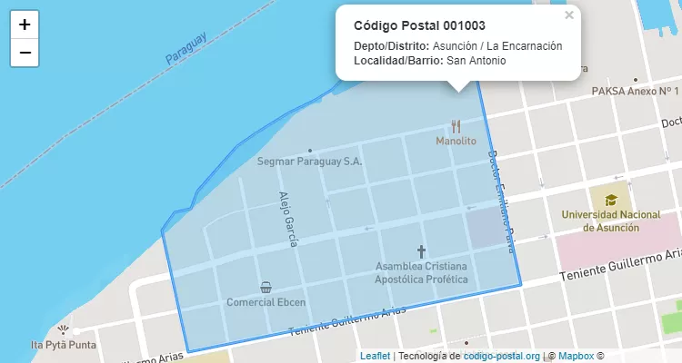 CEP 001003 - Paraguai