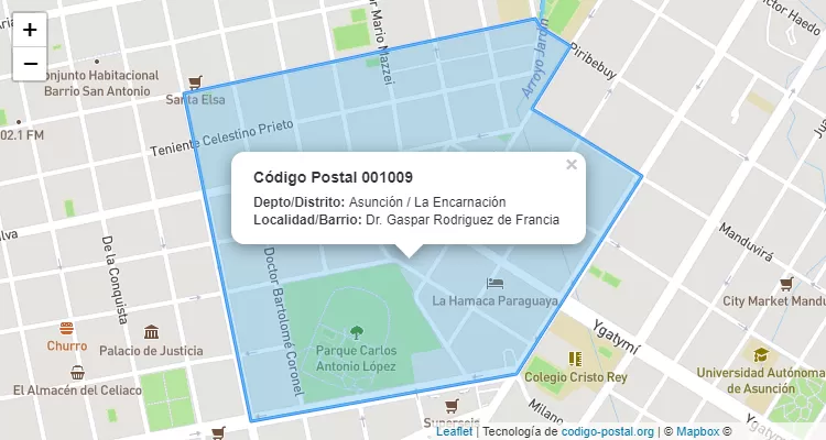 CEP 001009 - Paraguai