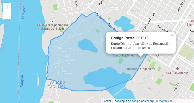 CEP 001018 - Paraguai