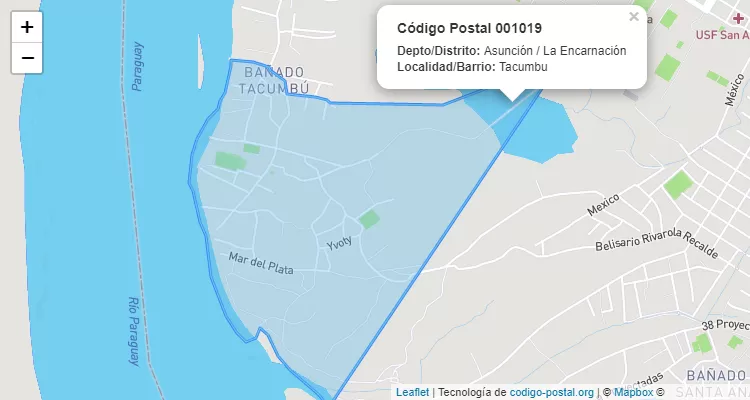 CEP 001019 - Paraguai