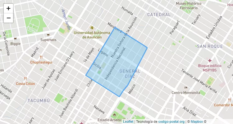 CEP 001102 - Paraguai