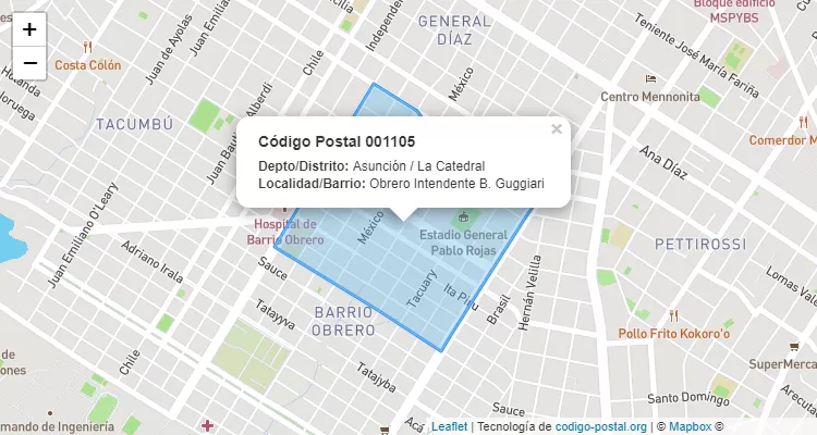 CEP 001105 - Paraguai