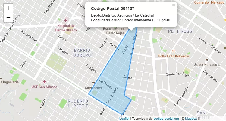 CEP 001107 - Paraguai