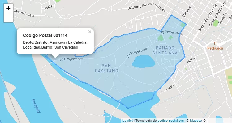 CEP 001114 - Paraguai