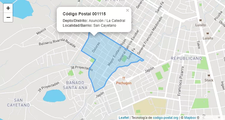 CEP 001115 - Paraguai