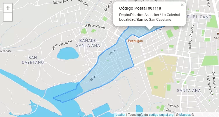 CEP 001116 - Paraguai