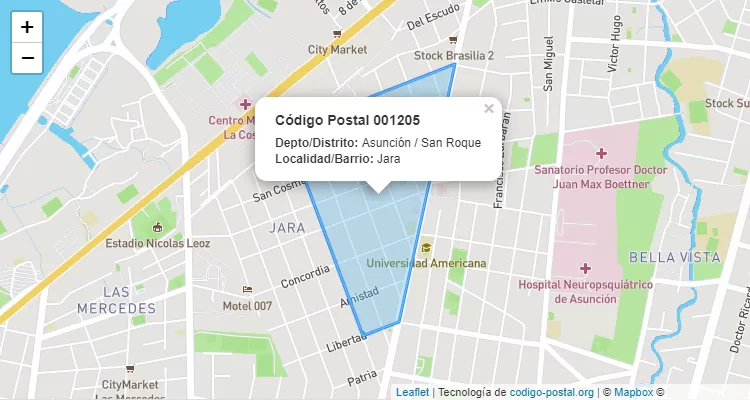 CEP 001205 - Paraguai