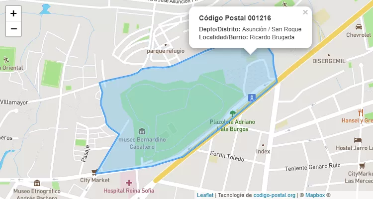 CEP 001216 - Paraguai