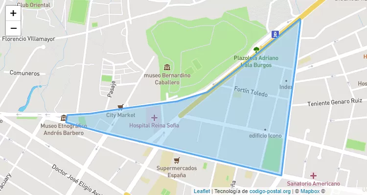 Código Postal 001217 - Paraguay