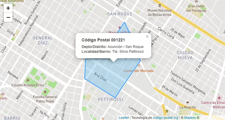 CEP 001221 - Paraguai