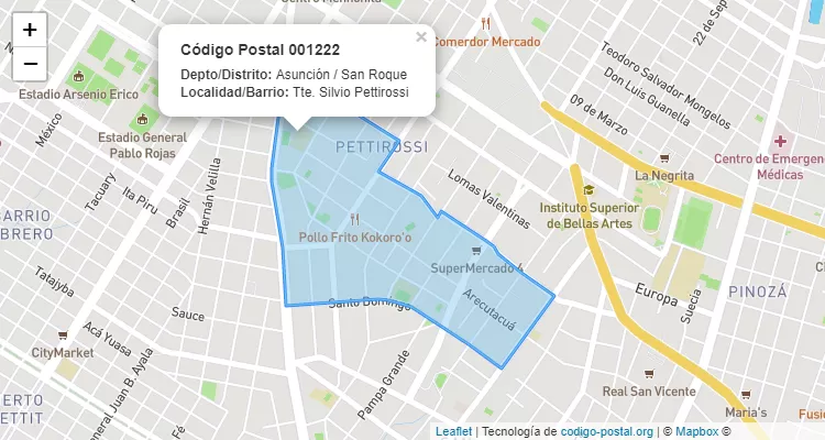 CEP 001222 - Paraguai