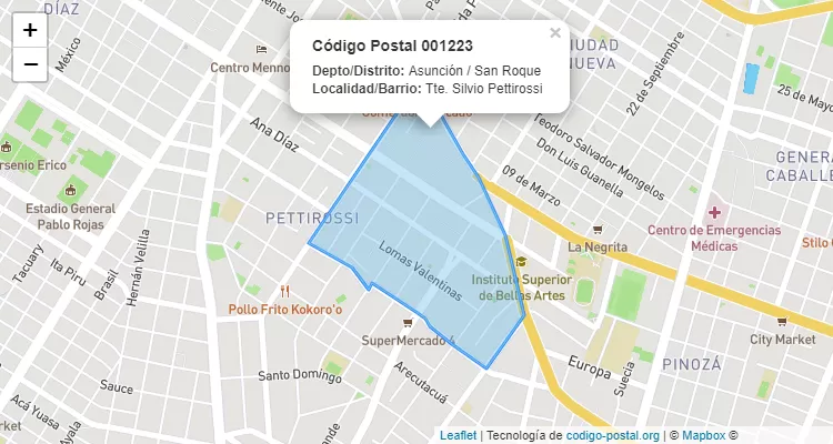 CEP 001223 - Paraguai