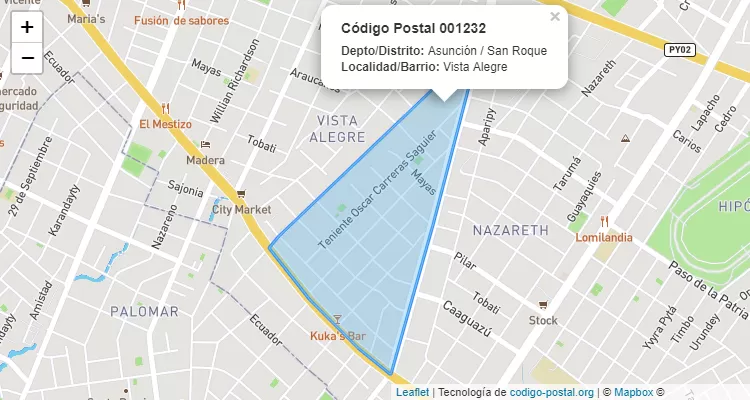 CEP 001232 - Paraguai