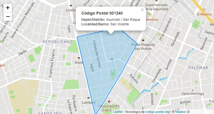 CEP 001240 - Paraguai