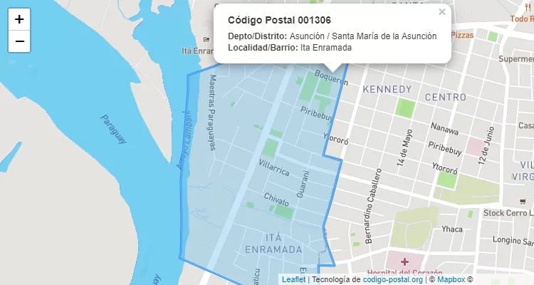 CEP 001306 - Paraguai