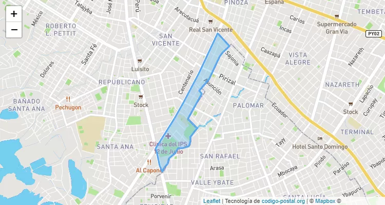 CEP San Vicente, Santa María de la Asunción - Asunción