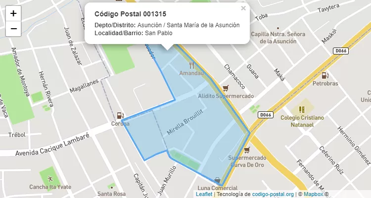 CEP San Pablo, Santa María de la Asunción - Asunción