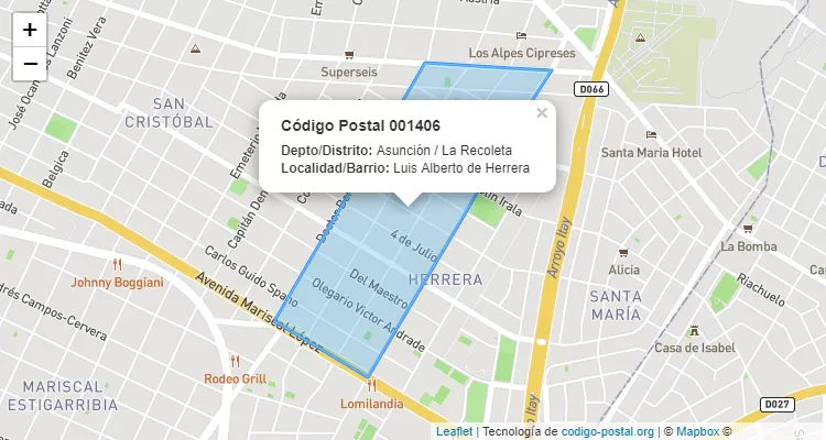 CEP 001406 - Paraguai