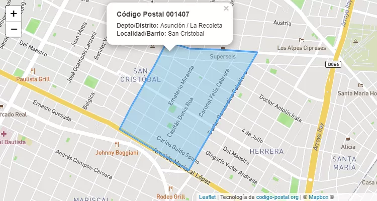 CEP 001407 - Paraguai