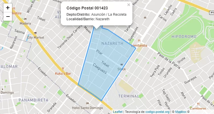 CEP 001423 - Paraguai