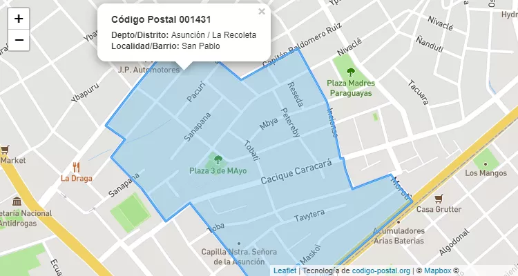 CEP 001431 - Paraguai