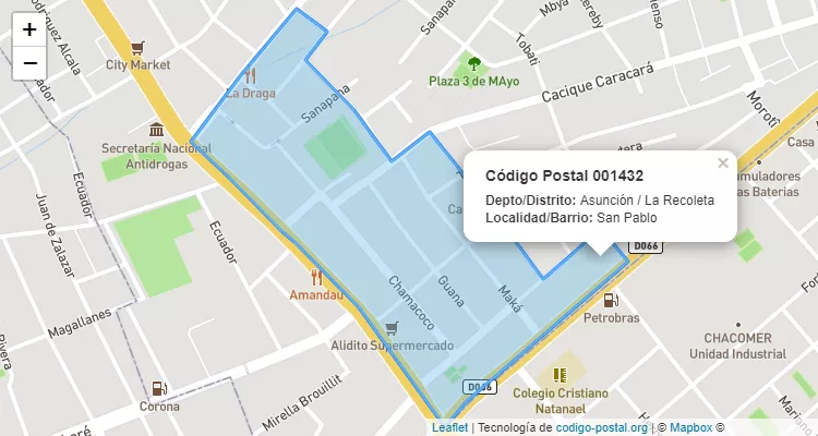 CEP 001432 - Paraguai
