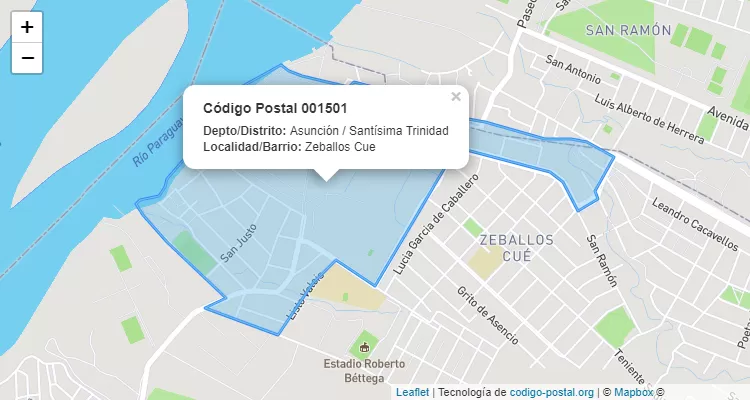 CEP 001501 - Paraguai