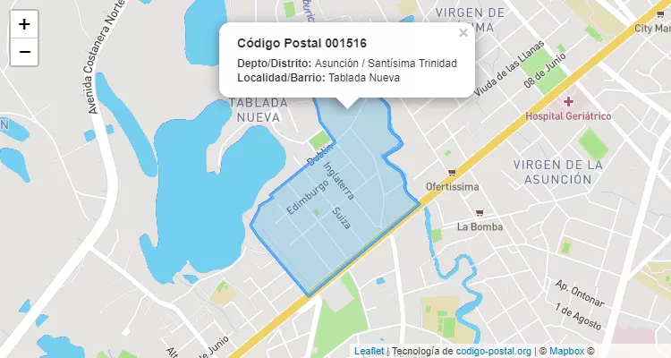 CEP 001516 - Paraguai