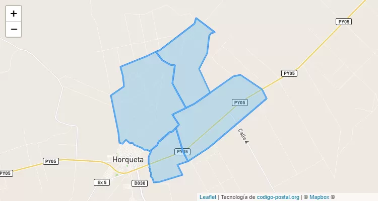 Código Postal Espajin, Horqueta - Concepción