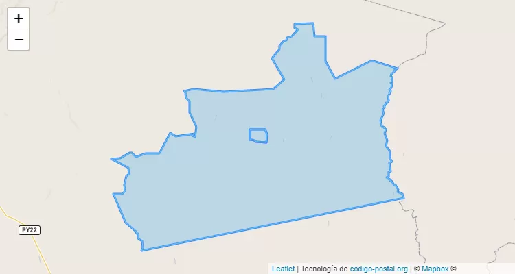 Código Postal Zona de Estancias, Sargento José Félix López - Concepción