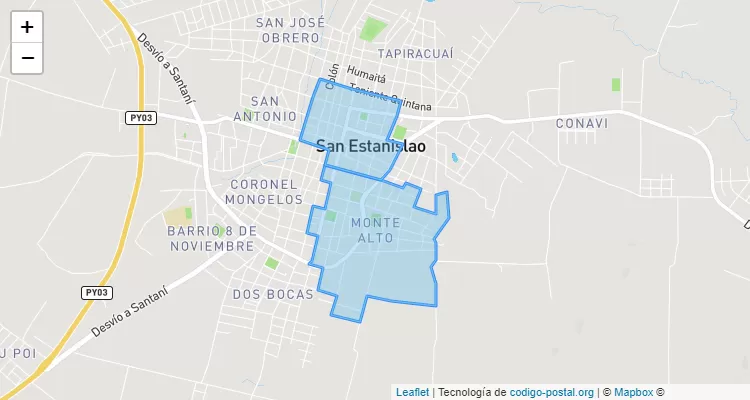 CEP Centro, San Estanislao - San Pedro