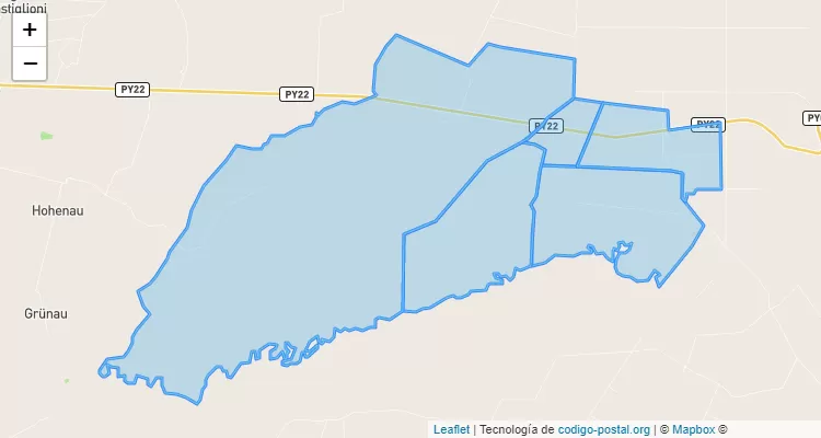 Código Postal Vaka Hu, San Estanislao - San Pedro