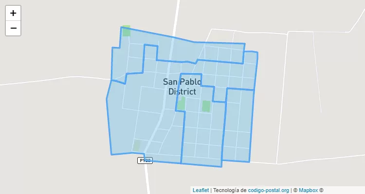 Código Postal San Antonio, San Pablo - San Pedro