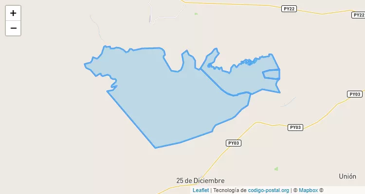 Código Postal San José 1, 25 de Diciembre - San Pedro