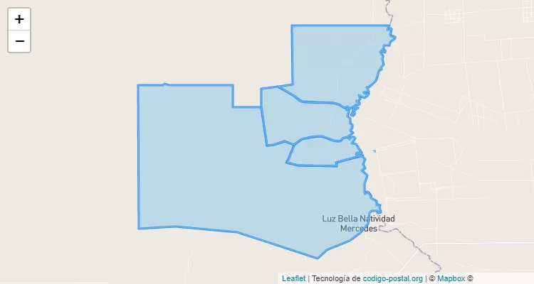 Código Postal Luz Bella San Francisco, Guajayvi - San Pedro