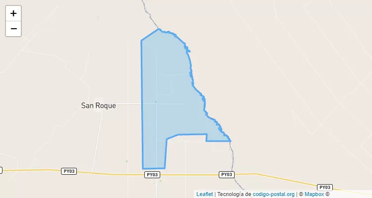 Código Postal Yvu Pora, Yrybucua - San Pedro