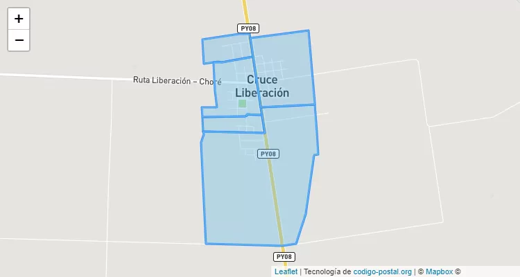 Código Postal San Agustín, Liberación - San Pedro