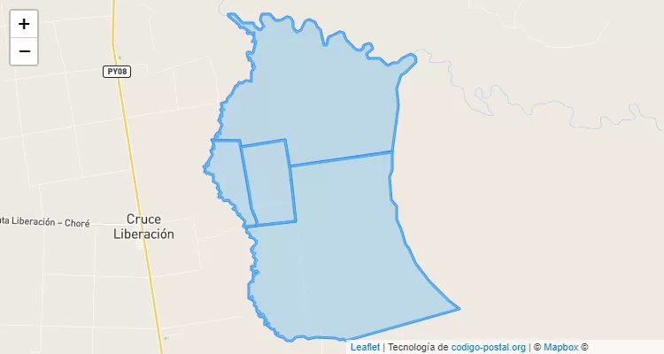 Código Postal 8 de Diciembre, Liberación - San Pedro