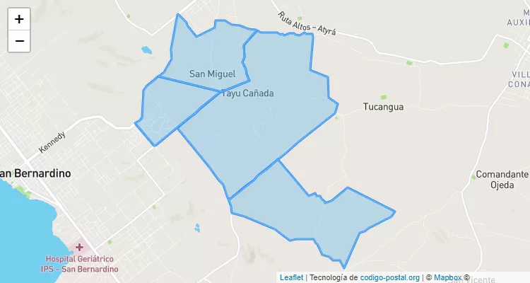 Santa Librada, Altos - Cordillera ZIP Code