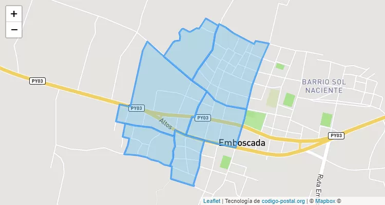 CEP Caraguatay, Emboscada - Cordillera