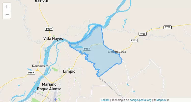 CEP Cordillera Guy, Emboscada - Cordillera