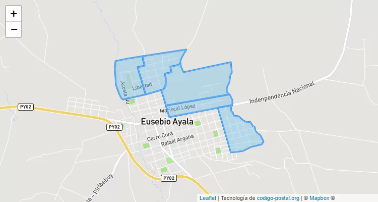 CEP San Blas, Eusebio Ayala - Cordillera