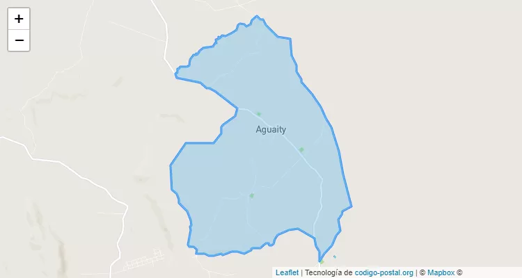 Código Postal Aguaity, Eusebio Ayala - Cordillera