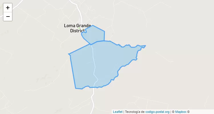 Código Postal Agua-y, Loma Grande - Cordillera