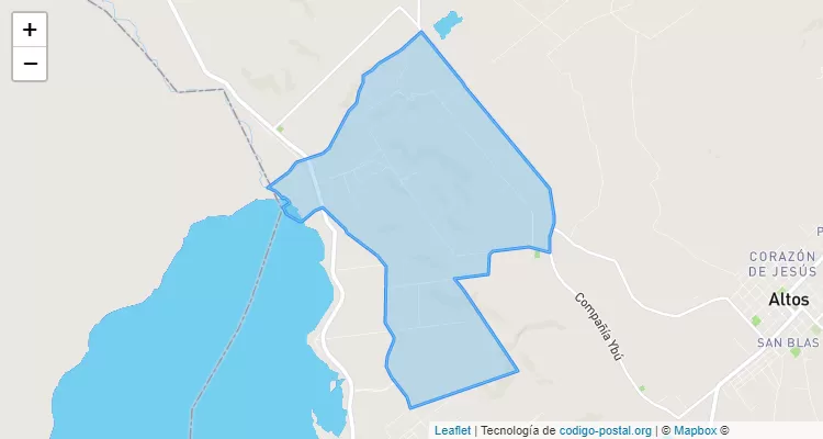 Código Postal Ciervo Kua, San Bernardino - Cordillera