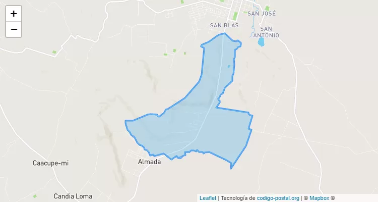 Potrero, Tobatí - Cordillera ZIP Code