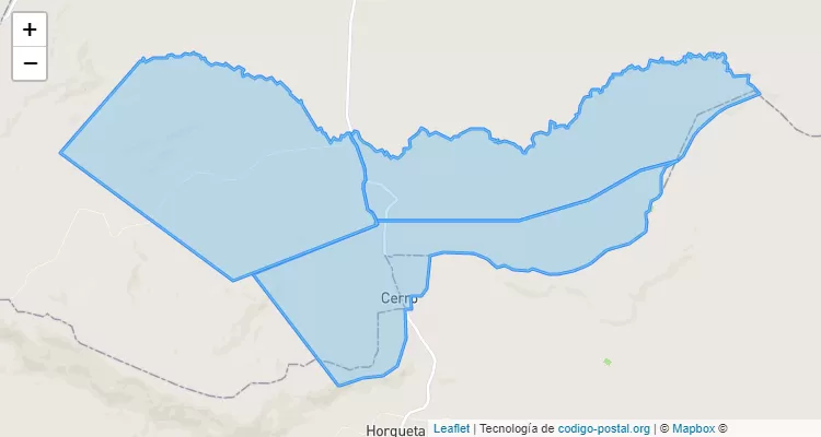 Código Postal Potrero Puku, Valenzuela - Cordillera