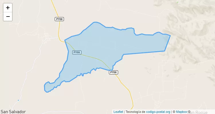 Código Postal 14 de Mayo, Villarrica - Guairá