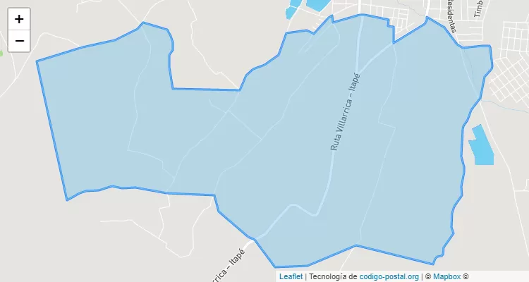 Código Postal Costa Espinillo, Villarrica - Guairá