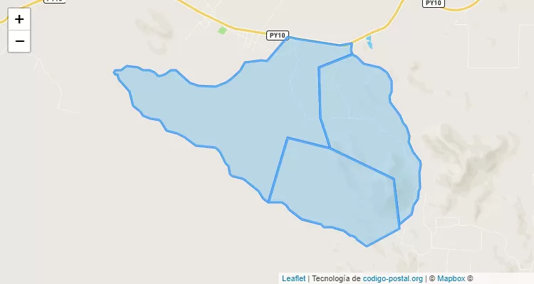 Código Postal Itati, Mbocayaty - Guairá